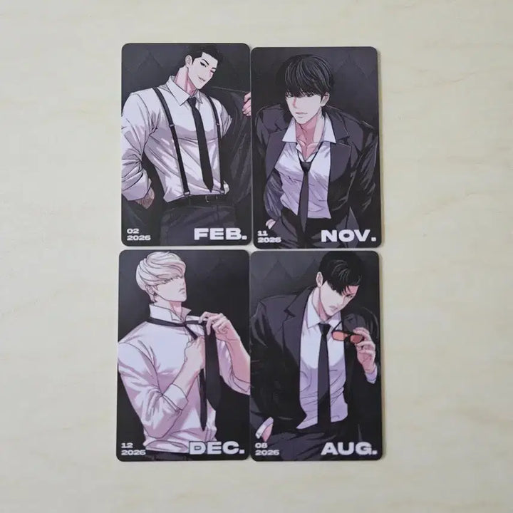 [BUNJANG] Lookism Calendar Photocard / 외지주 달력 포카