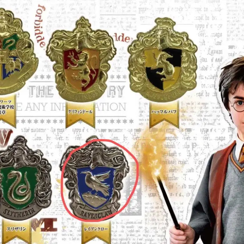 [BUNJANG] Harry Potter Ravenclaw Badge / 해리포터 기숙사 벳지 (레번클로)