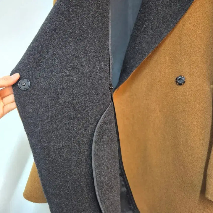 [BUNJANG] Objet Camel Handmade Coat / 오브제  카멜 핸드메이드 코트