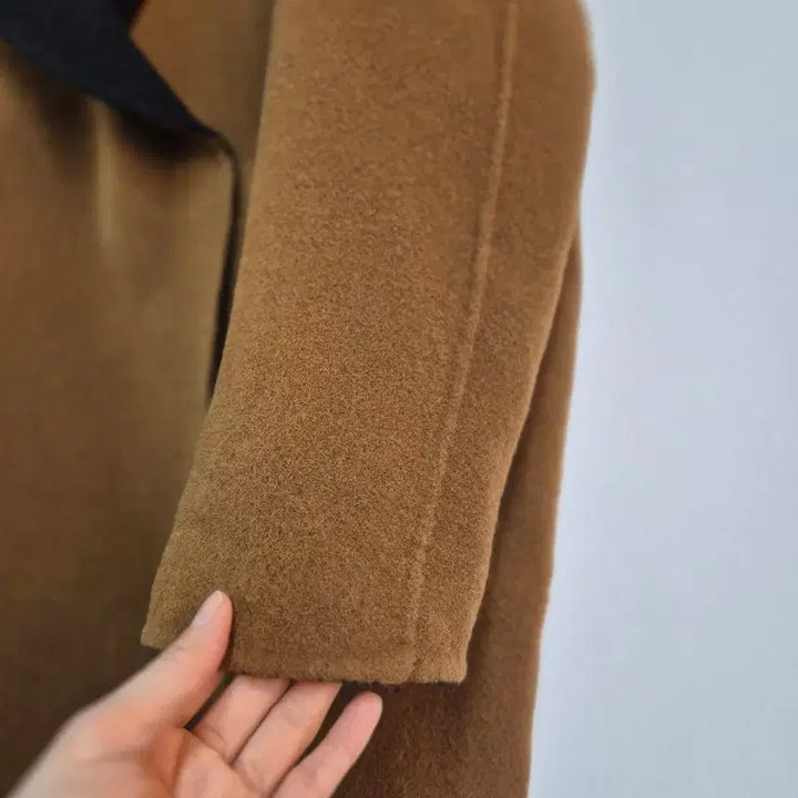 [BUNJANG] Objet Camel Handmade Coat / 오브제  카멜 핸드메이드 코트
