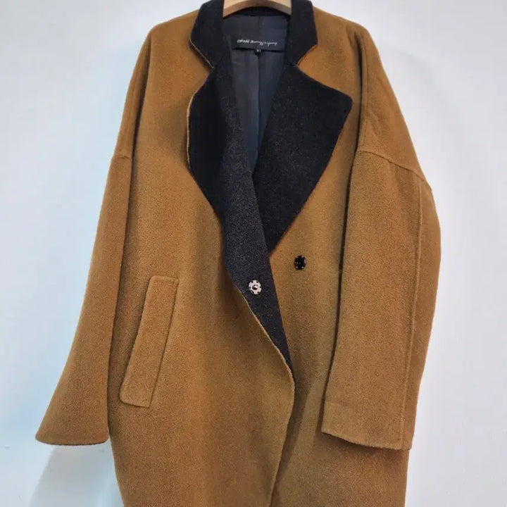 [BUNJANG] Objet Camel Handmade Coat / 오브제  카멜 핸드메이드 코트