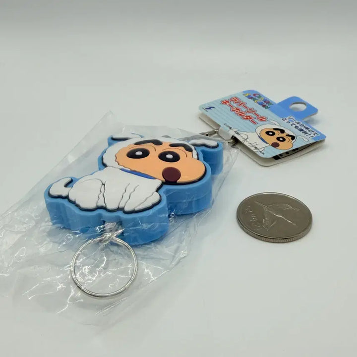 [BUNJANG] Crayon Shin-chan Rubber Reel Key Holder / 짱구는 못말려 러버 릴 키홀더 크레용 신짱 러버 릴 키홀더