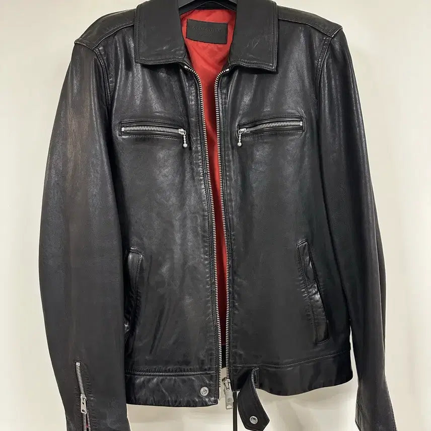[BUNJANG] All Saints Sheep Leather Jacket (Medium) / 올세인츠 All Saints 양가죽 자켓 사이즈 미듐