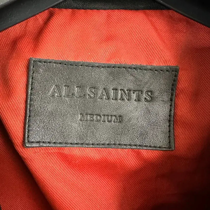 [BUNJANG] All Saints Sheep Leather Jacket (Medium) / 올세인츠 All Saints 양가죽 자켓 사이즈 미듐