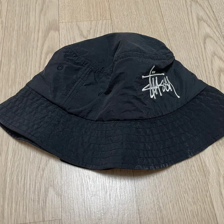 [BUNJANG] Stussy Pitched Nylon Basic Bucket Hat Black / L-XL 스투시 피치드 나일론 베이직 버킷햇 블랙