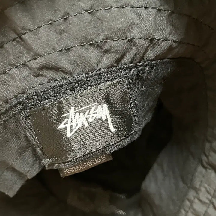 [BUNJANG] Stussy Pitched Nylon Basic Bucket Hat Black / L-XL 스투시 피치드 나일론 베이직 버킷햇 블랙