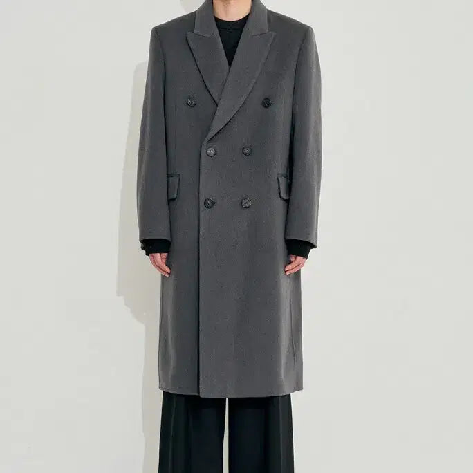 [BUNJANG] System Homme Cashmere Blend Double Coat / (새상품) 정가105만 24FW 시스템옴므 캐시미어 블렌드 더블코트