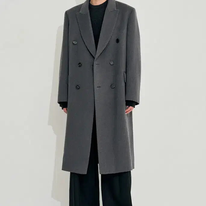 [BUNJANG] System Homme Cashmere Blend Double Coat / (새상품) 정가105만 24FW 시스템옴므 캐시미어 블렌드 더블코트