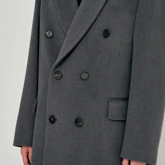 [BUNJANG] System Homme Cashmere Blend Double Coat / (새상품) 정가105만 24FW 시스템옴므 캐시미어 블렌드 더블코트