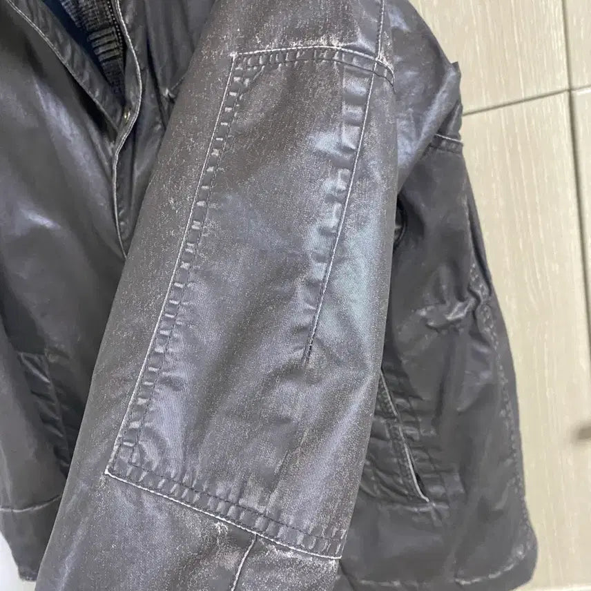 [BUNJANG] Series Carbon Coating Hunting Jacket (Size 95) / [SERIES] 시리즈 카본 코팅 헌팅 자켓 95사이즈