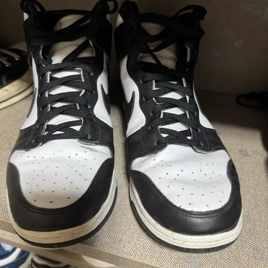 [BUNJANG] Nike Dunk High Panda 280 Sneakers / 나이키 범고래 하이 280