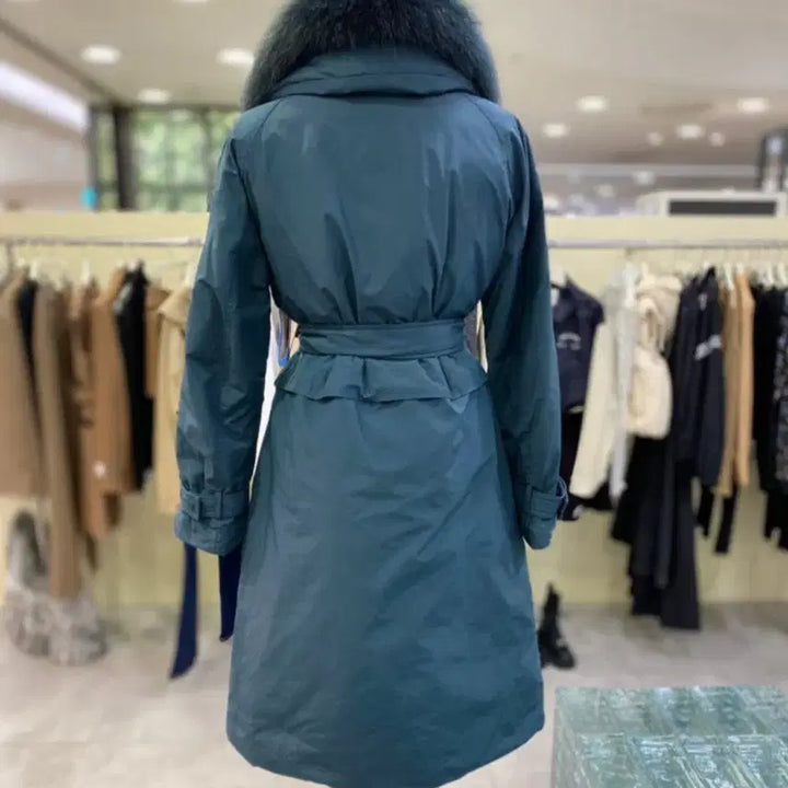 [BUNJANG] Egoist Fox Fur Long Parka Jacket / 에고이스트 폭스 야상롱자켓 패딩