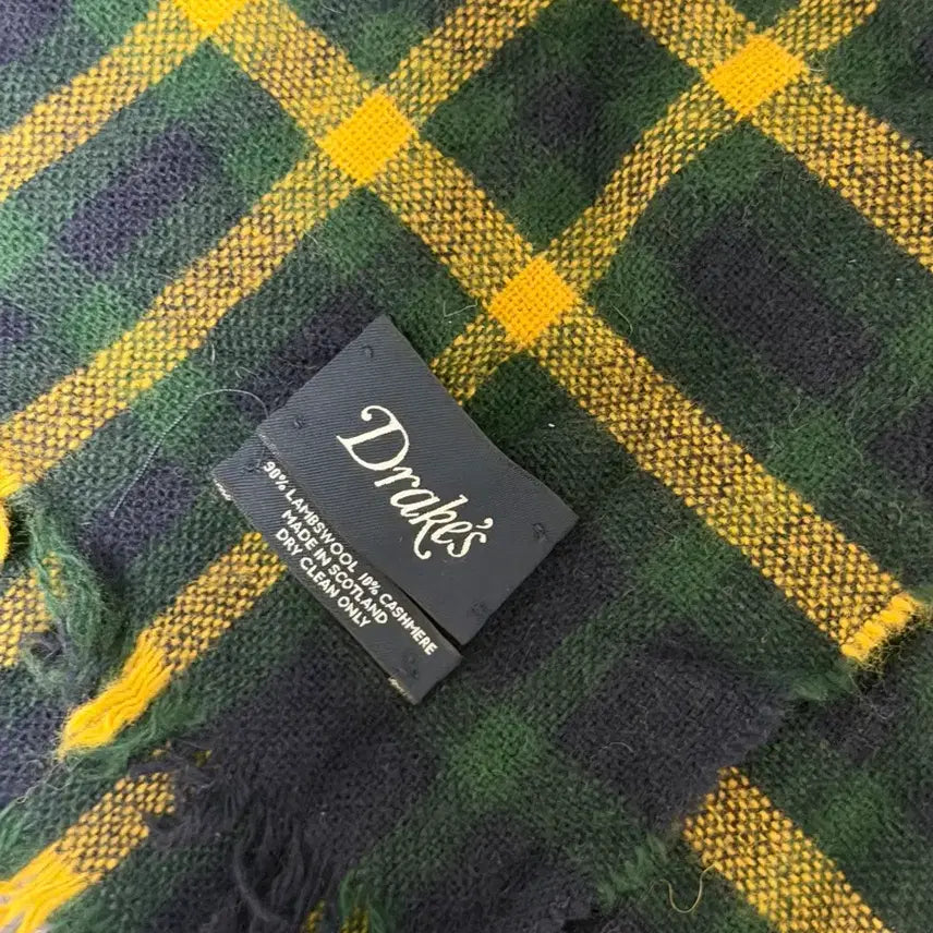 [BUNJANG] Drake's Wool Cashmere Scarf / 드레익스 울캐시 머플러