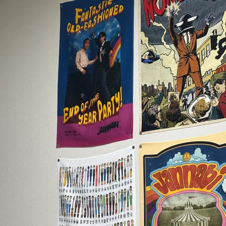 [BUNJANG] JANNABI Slogan Poster / 잔나비 슬로건 포스터 팝니다