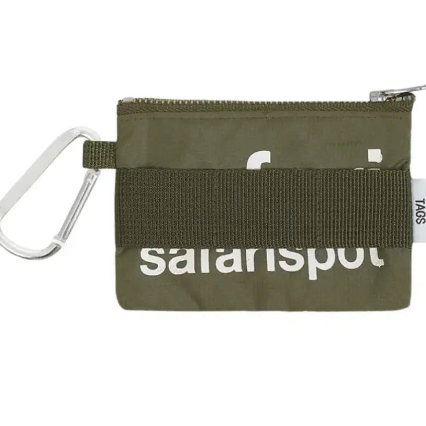 [SOLD OUT] 사파리스팟 베이직 사파리 키링 카드 지갑 올리브