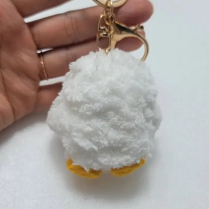 [BUNJANG] Handmade Crochet Duck Keychain / 핸드메이드 뜨개 오리 키링