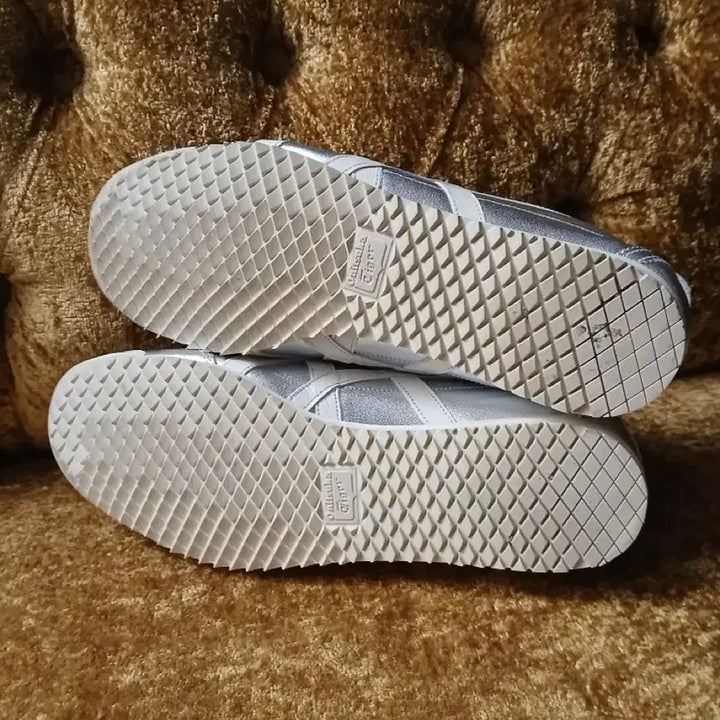 [BUNJANG] Onitsuka Tiger Mexico 66 Silver Sneakers / 오니츠카타이거 멕시코66 실버 스니커즈