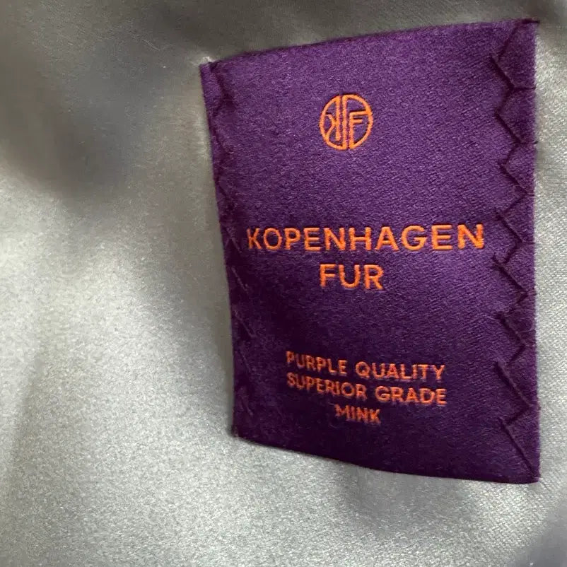 [BUNJANG] Horizontal Saga Mink Jacket (Silver Blue) / 호리젠탈 사가 밍크 자켓 ( 실버블루 )