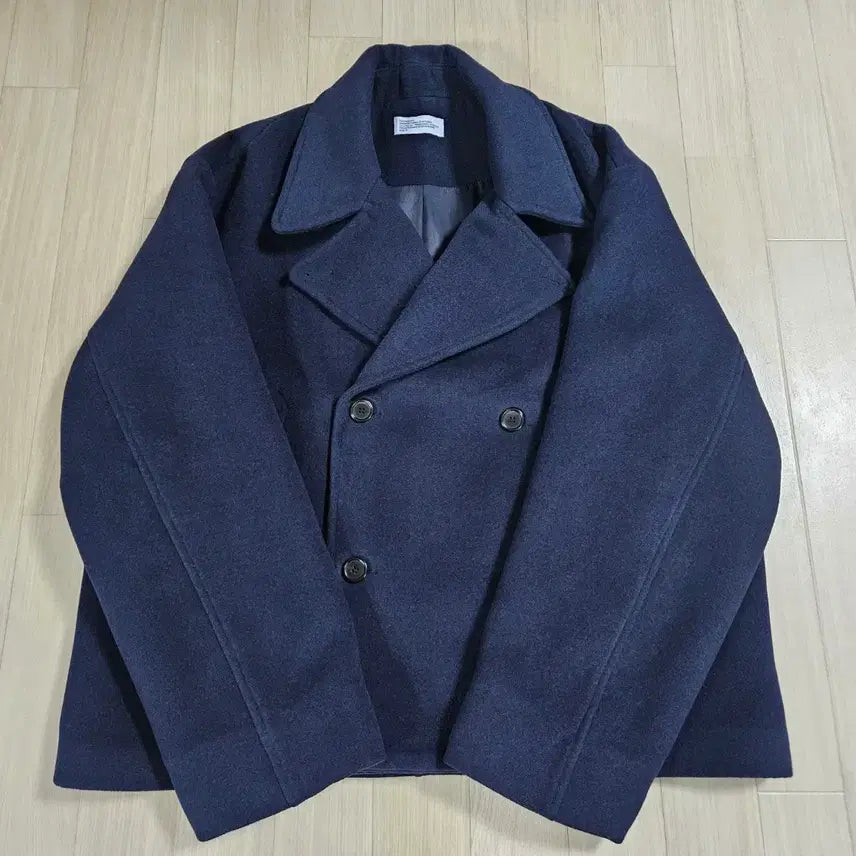 [BUNJANG] PARTIMENTO Navy Coat / [PARTIMENTO] 파르티멘토 반코트 네이비 M