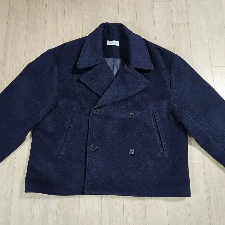[BUNJANG] PARTIMENTO Navy Coat / [PARTIMENTO] 파르티멘토 반코트 네이비 M