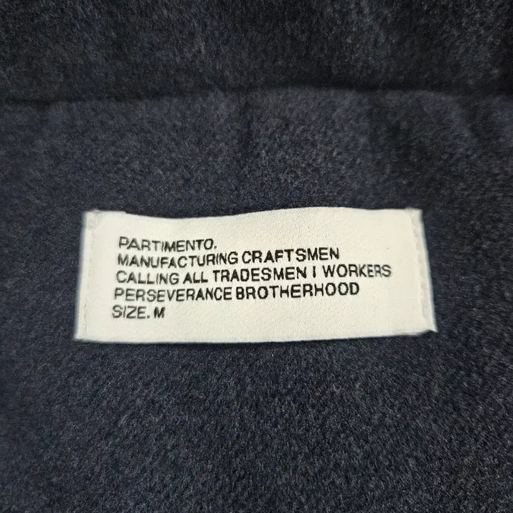 [BUNJANG] PARTIMENTO Navy Coat / [PARTIMENTO] 파르티멘토 반코트 네이비 M