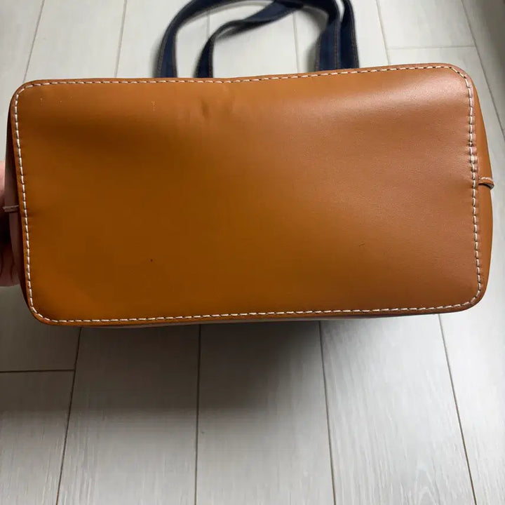 [BUNJANG] A.P.C. Axel Small Tote Bag Denim Caramel / 아페쎄 악셀 스몰 토트백 데님 카라멜