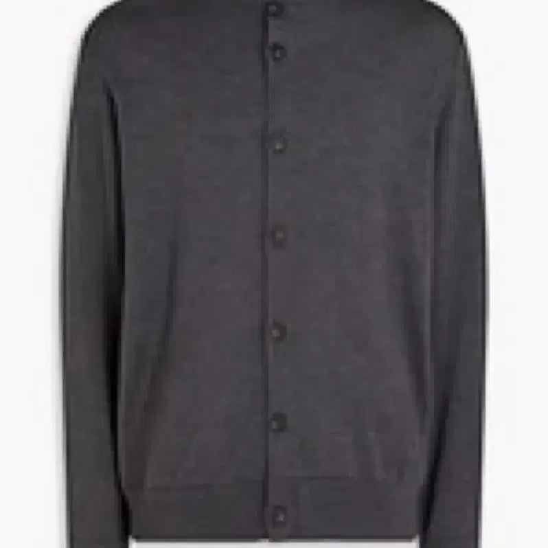 [BUNJANG] A.P.C. Gray Cardigan / A.P.C 아페쎄 라운드넥 그레이 가디건