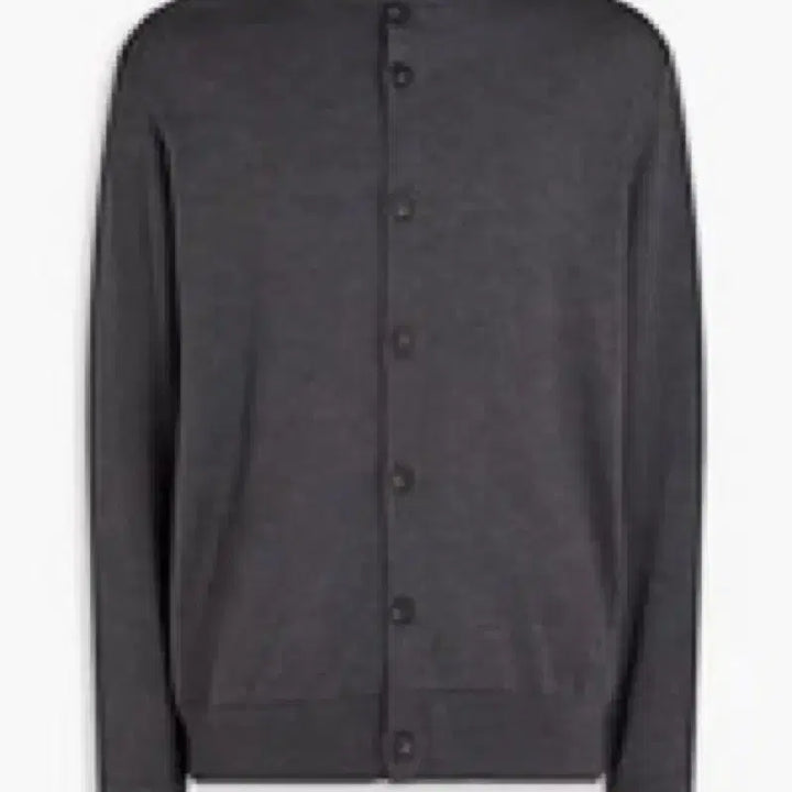 [BUNJANG] A.P.C. Gray Cardigan / A.P.C 아페쎄 라운드넥 그레이 가디건