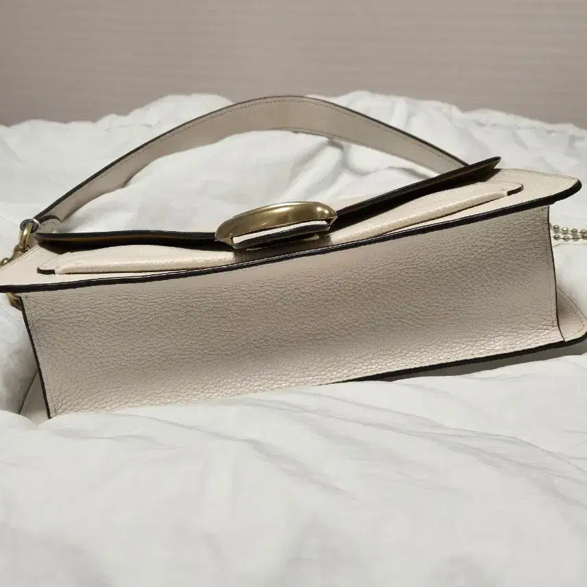 [BUNJANG] Coach Tabby Shoulder Bag Ivory / 코치 태비숄더백 아이보리