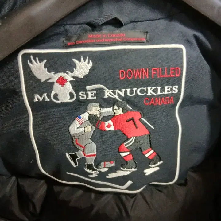 [BUNJANG] Moose Knuckles Debbie Bomber Navy Jacket / 무스너클 데비 봄버 네이비  L/G 사이즈