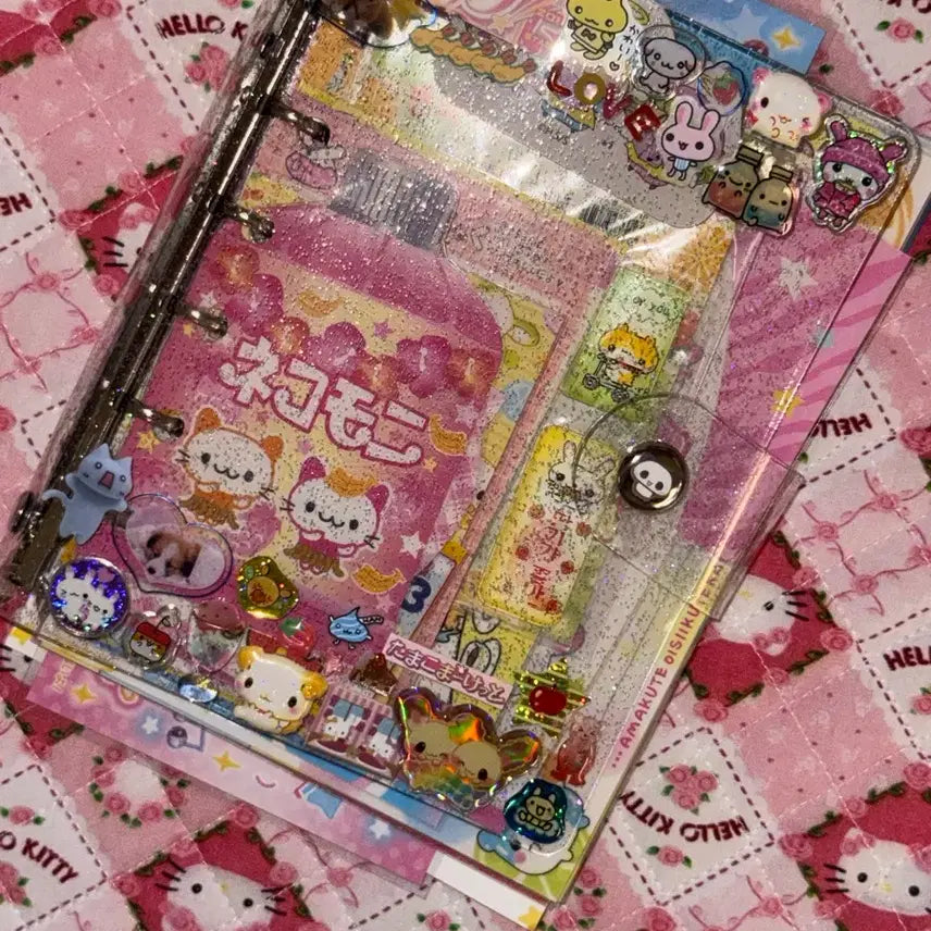 [BUNJANG] Retro Diary Set / 고전 다이어리 /고전 지류 / 핑크 헤이세이 레트로 다이어리 셋업