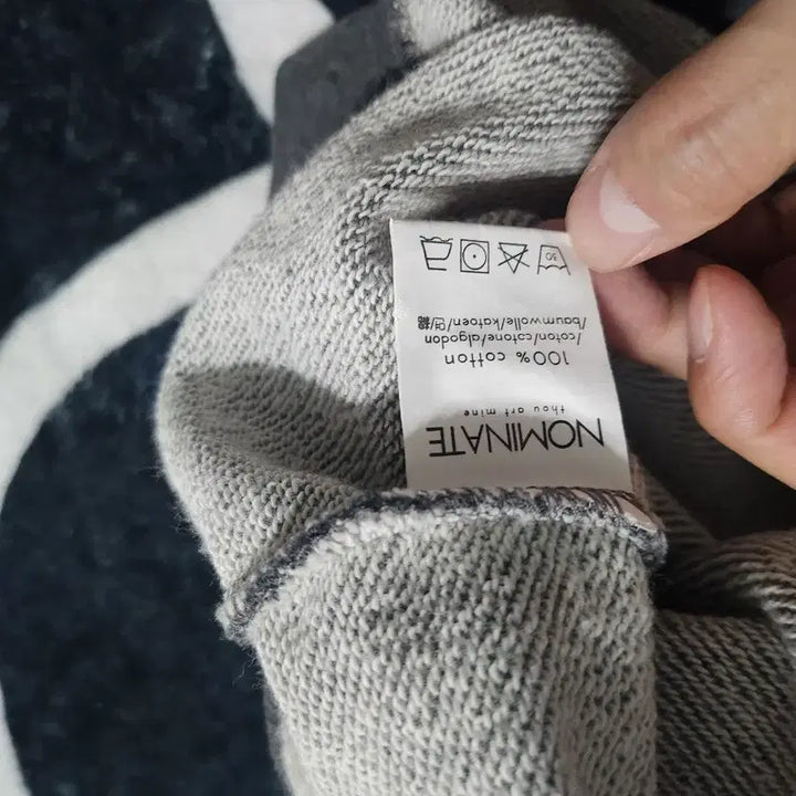 [BUNJANG] Nominate Men's Sweatshirt / 노미나떼 맨투맨 스웻셔츠