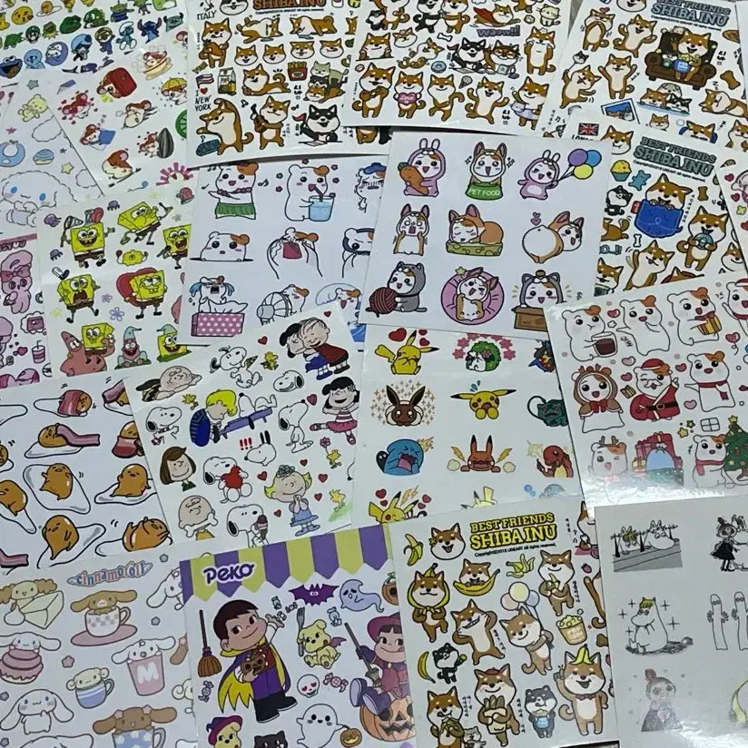 [BUNJANG] Character Stickers / 캐릭터 인스