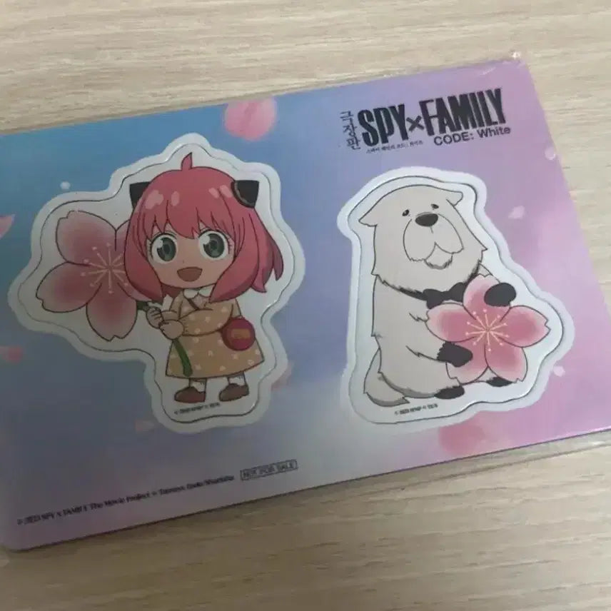[BUNJANG] Spy x Family The Movie White Code Magnet / 스파이패밀리 스파패 극장판 화이트코드 특전 자석 마그넷