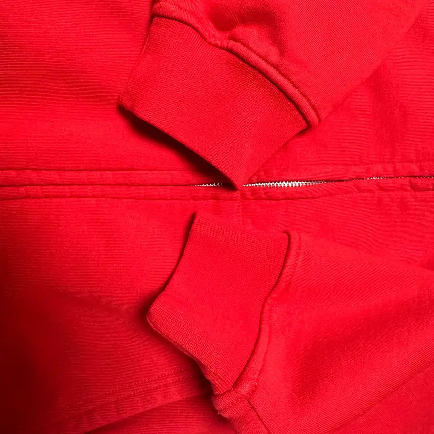 [BUNJANG] Supreme x Nike 25ss Zip-Up Hoodie Sweatshirt Red (L) / 슈프림 x 나이키 25ss 집업 후드 스웨트셔츠 레드 L사이즈 중고 판매