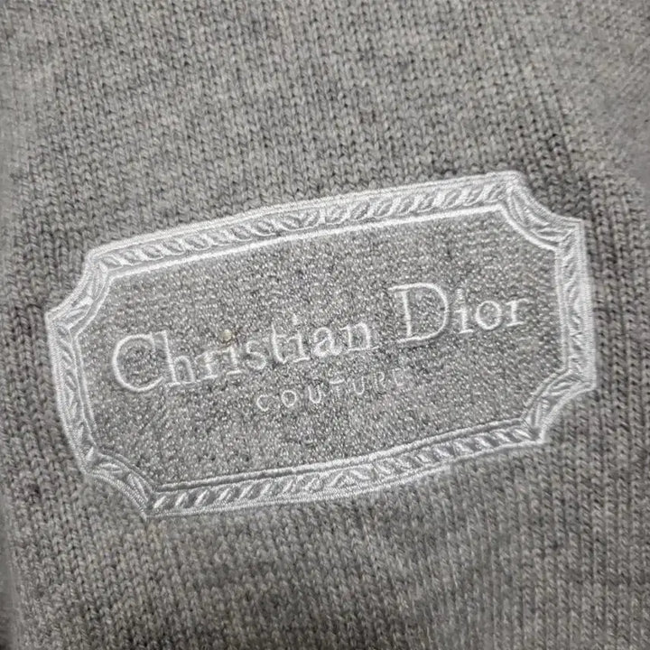 [BUNJANG] Dior Couture Embroidered Logo Cashmere Knit / [새상품급] XL / 디올 꾸뛰르 자수 로고 캐시미어 니트