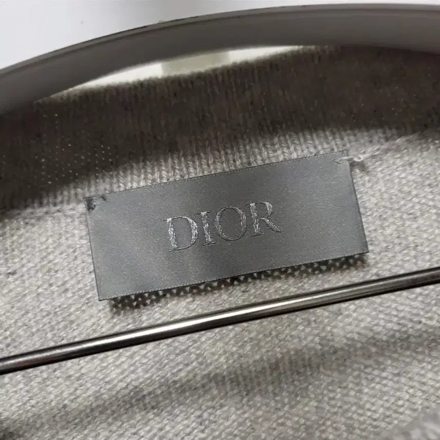[BUNJANG] Dior Couture Embroidered Logo Cashmere Knit / [새상품급] XL / 디올 꾸뛰르 자수 로고 캐시미어 니트