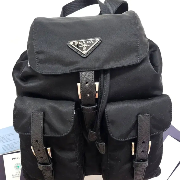 [BUNJANG] Prada Re-Nylon Backpack Small Size / 3월까지만 판매:)(새상품)프라다 리 나일론 백팩 스몰 사이즈 (풀구성)