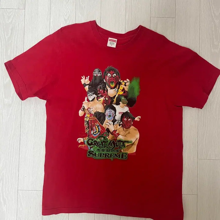 [BUNJANG] Supreme Muta Tee Red (M) / Supreme 23fw Muta Tee red (M) 슈프림 무타 티