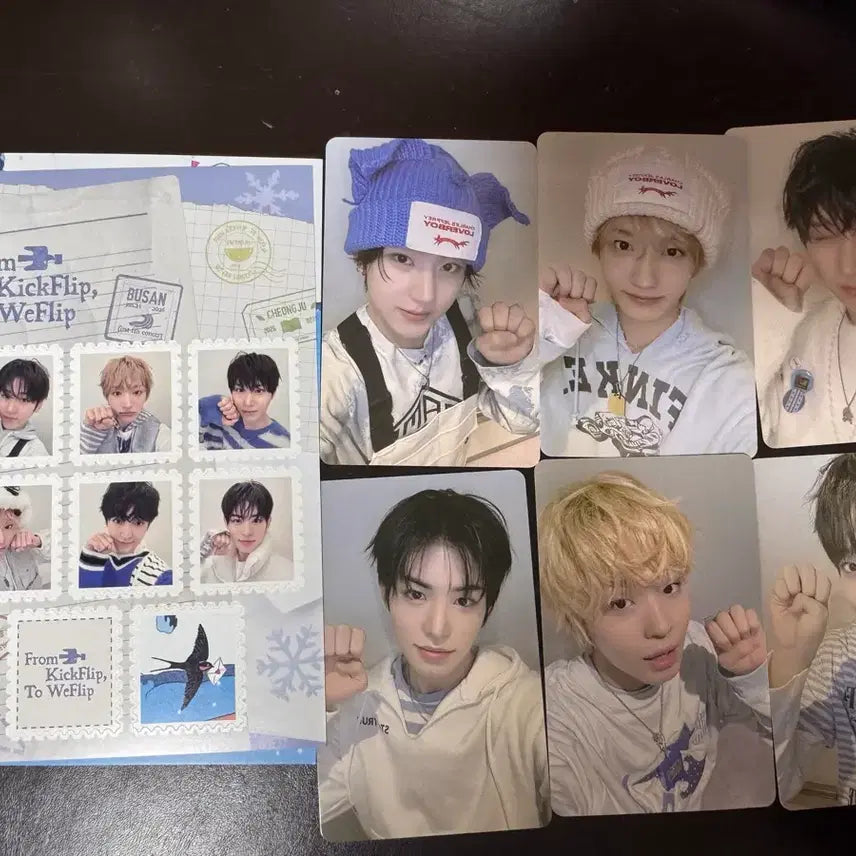 킥플립 팬콘 서울 일요일 입장 포카 우표 양도