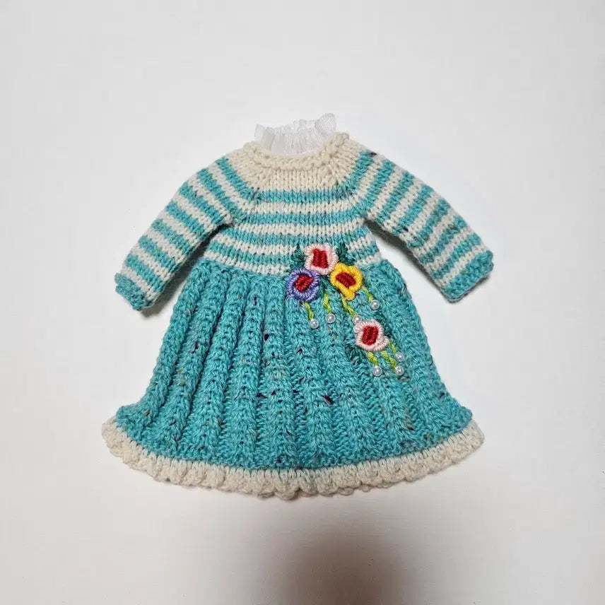 [BUNJANG] Blythe Tammy Doll Knit Dress / 브라이스.타미인형 싸이즈 니트 원핏
