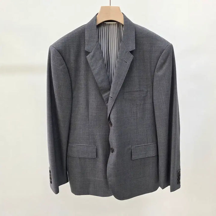 [BUNJANG] Thom Browne Wool Twill Classic Suit / [S+급/4] 톰브라운 울 트윌 클래식 수트 정장 그레이