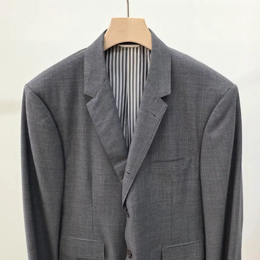 [BUNJANG] Thom Browne Wool Twill Classic Suit / [S+급/4] 톰브라운 울 트윌 클래식 수트 정장 그레이