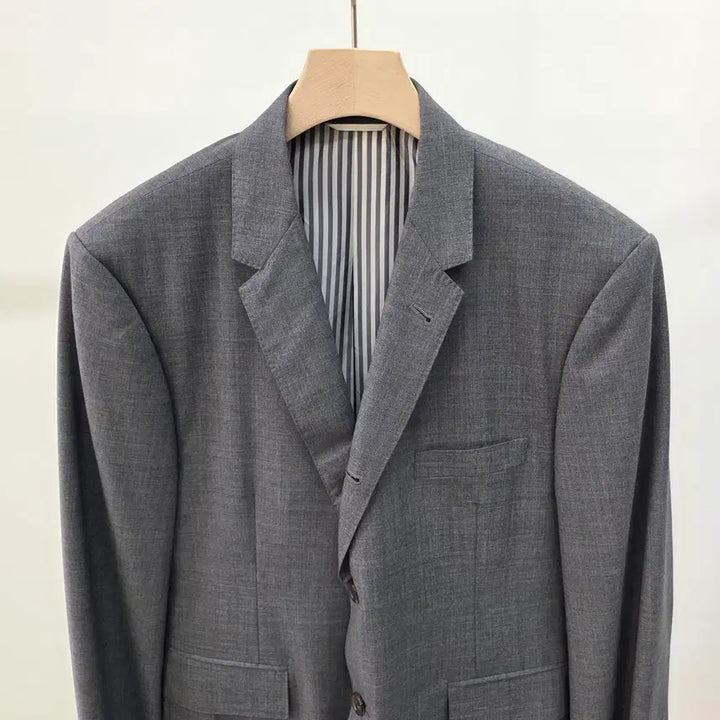 [BUNJANG] Thom Browne Wool Twill Classic Suit / [S+급/4] 톰브라운 울 트윌 클래식 수트 정장 그레이
