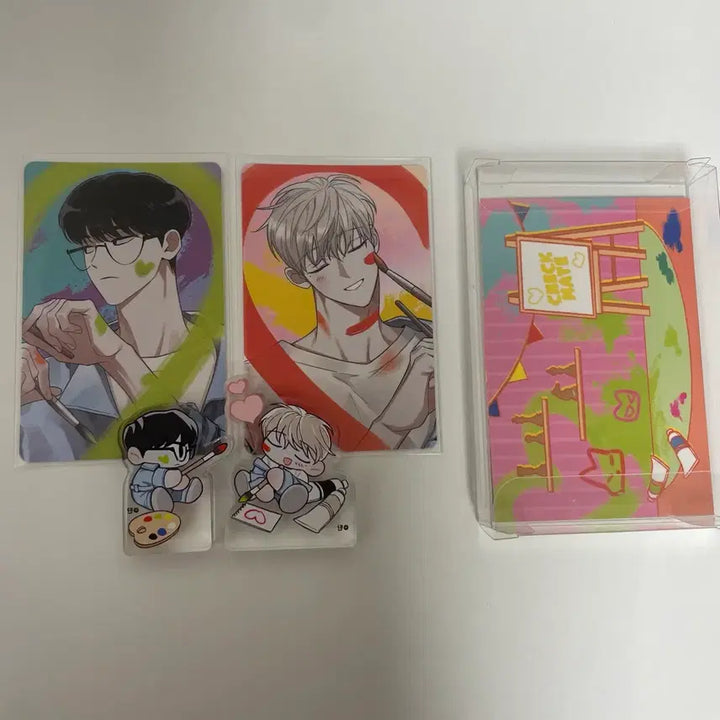 [BUNJANG] Checkmate Acrylic Block + Photocard Resin / 체크메이트 BL 쳌메 아크릴 블록 + 포카 레진