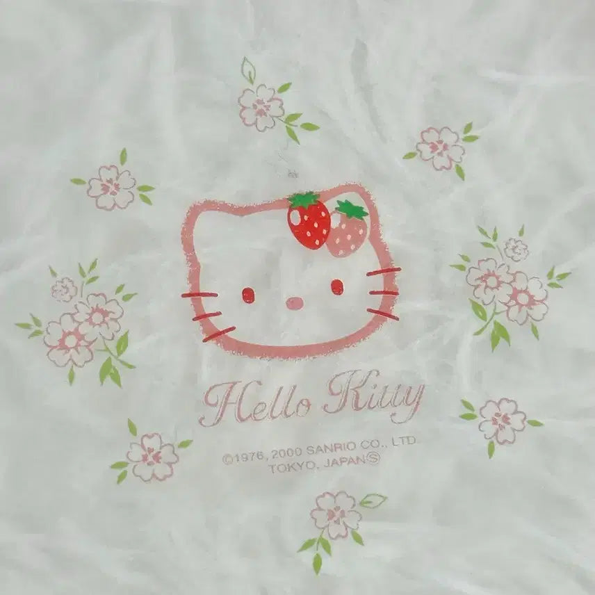 [BUNJANG] Vintage Strawberry Kitty Plate / 고전 딸기키티 접시