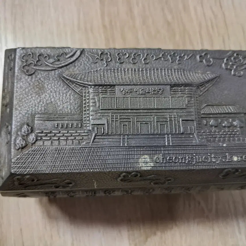 [BUNJANG] Ornamental Pewter Jewelry Box / 장식,주석,기념품보석함 (무게,820g) 판매합니다