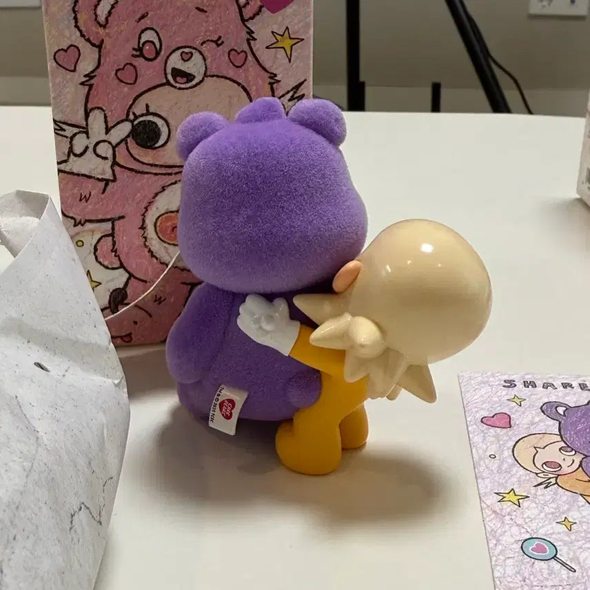 [BUNJANG] Care Bears Share Bear Figure / 지거 케어베어스 시리즈 셰어 베어