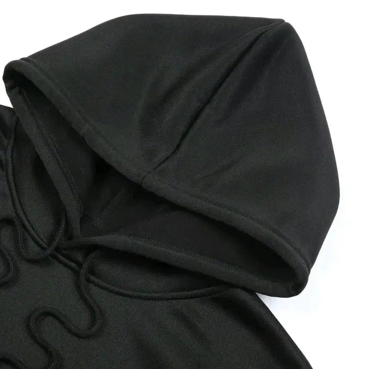 [BUNJANG] Discovery Black Hooded Sweatshirt / 새상품 디스커버리 검정색 후드티 95 사이즈