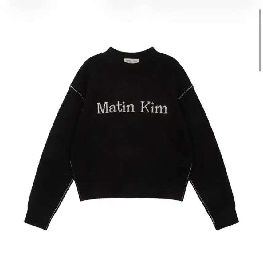[BUNJANG] Matinkim Knit Pullover Black / 마뗑킴 니트 풀오버 블랙 판매합니다